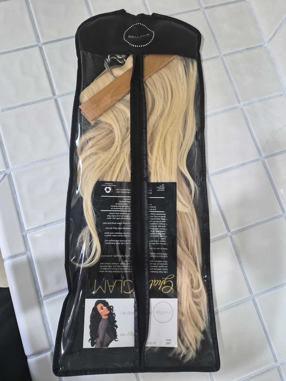 Bellami Lilly Ghalichi Hair Extensions - 60# Ash Blonde
